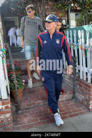 Il principe Van Anhalt si è visto fuori e intorno a Beverly Hills, California Foto Stock