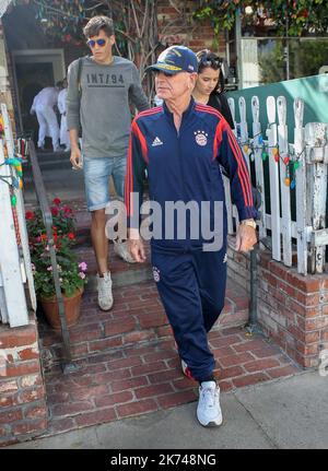 Il principe Van Anhalt si è visto fuori e intorno a Beverly Hills, California Foto Stock