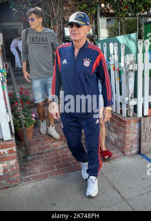 Il principe Van Anhalt si è visto fuori e intorno a Beverly Hills, California Foto Stock