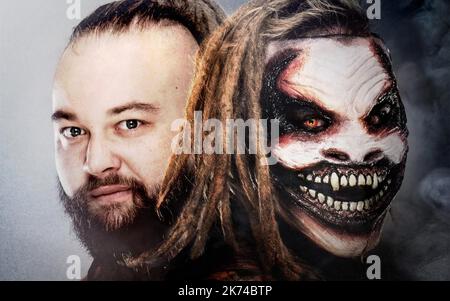 Stella WWE Bray Wyatt, „il fiend“ Foto Stock