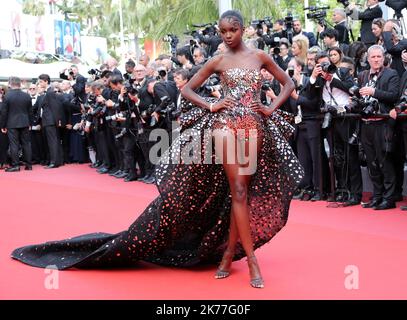 Ospite che partecipa al concorso Once upon a Time in Hollywood Premiere tenutosi durante il Festival del Cinema di Cannes 72nd a Cannes, Francia. Foto Stock