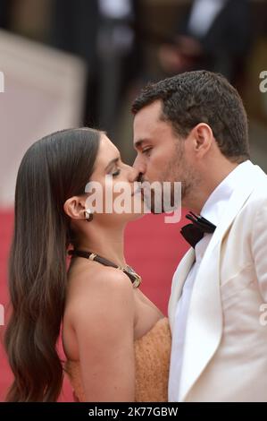 Sara Sampaio e Oliver Ripley hanno partecipato alla proiezione di Once upon A Time a Hollywood durante il 72nd° Festival annuale di Cannes il 21 maggio 2019 a Cannes, Francia. Foto Stock