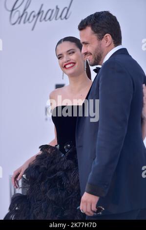 Sara Sampaio partecipa all'amfar Cannes Gala 2019 presso l'Hotel du Cap-Eden-Roc il 23 maggio 2019 a Cap d'Antibes, Francia. Foto Stock