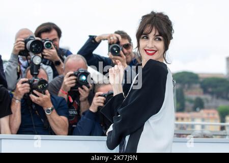 Cinéma Cannes (06), le 24 mai 2019 Photocall de RENDEZ-VOUS CON… SYLVESTER STALLONE & RAMBO V : LAST BLOOD (Etats-Unis) avec Sylverster Stallone et Paz Vega Photo LP / Fred Dugit 72nd° Festival di Cannes a Cannes, Francia, maggio 2019. Il festival del cinema si terrà dal 14 al 25 maggio. Foto Stock