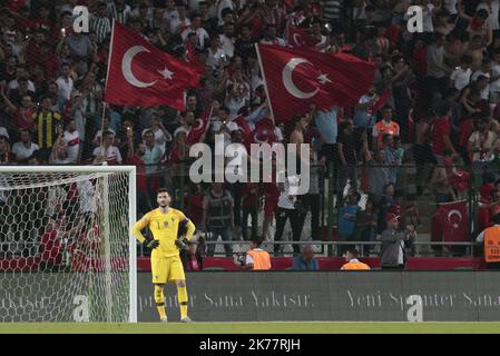 ©PHOTOPQR/LE PARISIEN/Olivier CORSAN ; Konya, Turquie, le 8 juin 2019. Match pour les Qualitations de l'Euro 2020 de football Turquie / France pour la France : Hugo LLLLLORIS UEFA European Qualitative Group H match tra Turchia e Francia per UEFA EURO 2020 presso lo stadio del comune di Konya, in Turchia, il 08 giugno 2019. Foto Stock