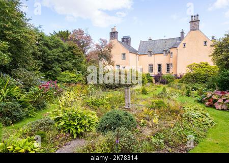 Vista esterna di Gargunnock House, vicino a Stirling Foto Stock