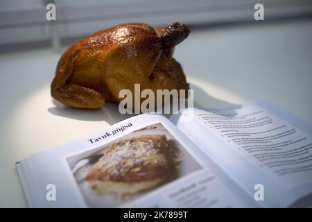 Il 'disgustoso Museo del cibo' vi invita in Francia nel quadro delle tabelle di Nantes, cinque giorni di animazioni per pensare ai piatti di oggi e di domani. Foto Stock