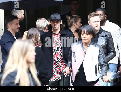 Paris Fashion Week Women SS 2020 - Chanel Primavera/Estate 2020, a Parigi, Francia, il 1 ottobre 2019. Arrivi ospiti nella foto: Orelsan. Foto Stock