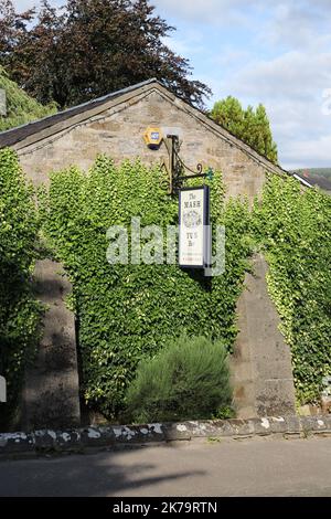 Esterno della distilleria Blair Atholl Pitlochry Scotland Agosto 2021 Foto Stock