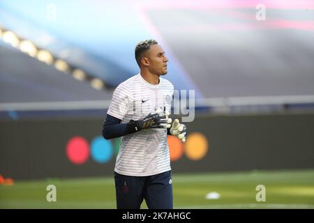 ©PHOTOPQR/LE PARISIEN/ARNAUD JOURNOIS ; LISBONNE ; FOOTBALL FINALE DE LA LIGUE DES CHAMPIONS . LISBONNE . ESTADIO DA LUZ . 23/08/2020 . PARIGI SG - BAYERN MONACO Sergio Rico la finale della UEFA Champions League tra Parigi Saint-Germain e Bayern Monaco all'Estadio do Sport Lisboa e Benfica il 23 agosto 2020 a Lisbona, Portogallo. Foto Stock