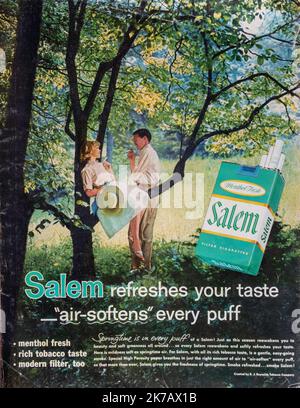 Vintage 27 Gennaio 1961 'Life' Magazine Advert, USA Foto Stock