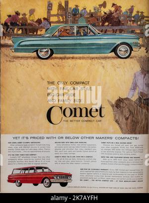 Vintage 27 Gennaio 1961 'Life' Magazine Advert, USA Foto Stock