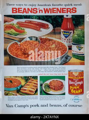 Vintage 27 Gennaio 1961 'Life' Magazine Advert, USA Foto Stock