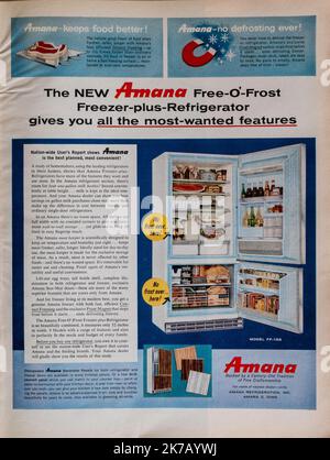 Vintage 27 Gennaio 1961 'Life' Magazine Advert, USA Foto Stock