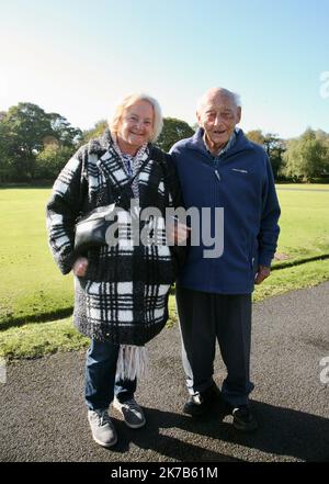 James Ernest Bond, uno degli originali Busby Babes al Manchester United Football Club, Regno Unito Foto Stock