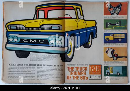 Vintage 27 Gennaio 1961 'Life' Magazine Advert, USA Foto Stock