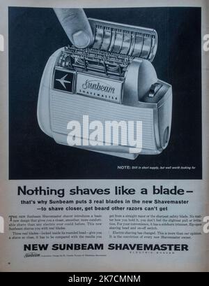 Vintage 27 Gennaio 1961 'Life' Magazine Advert, USA Foto Stock