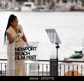 Backstage al Newport Beach Film Festival Honors Event 2022 Foto Stock