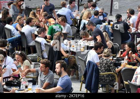 ©PHOTOPQR/VOIX DU NORD/PLM ; 04/09/2021 ; 04 09 2021 Braderie de Lille PHOTO PIERRE LE MASSON LA VOIX DU NORD - la Braderie de Lille è il più grande e famoso mercato delle pulci d'Europa Foto Stock