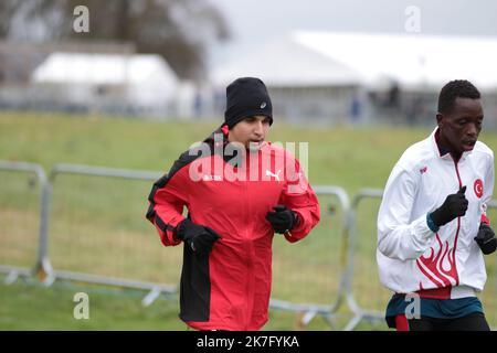 ©STADION-ACS/STADION ACS/MAXPPP - 11/12/2021 ; ; - Campionati europei di fondo Julien VAGA Foto Stock