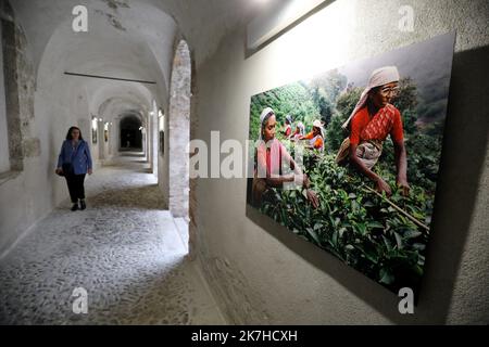 ©PHOTOPQR/NICE MATIN/Jean Francis Ottonello ; Ventimille ; 06/05/2022 ; Exposition photos Cibo - Nourriture - de Steve McCurry au Fort de l'annonciade à Ventimille en Italie. - Ventimille, Italia, maggio 6th 2022 Steve McCurry mostra 'Cibo' Foto Stock