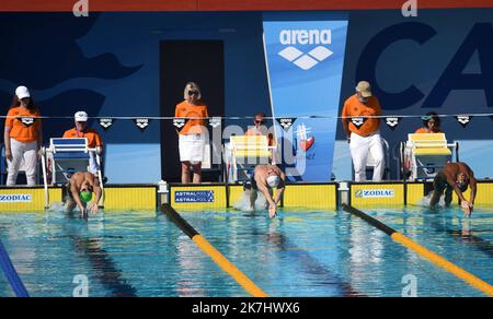 ©PHOTOPQR/L'INDEPENDANT/CLEMENTZ MICHEL ; CANET EN ROUSSILLON ; 29/05/2022 ; SPORT / NATATION / CIRCUIT MARE NOSTRUM / 34EME MEETING INTERNATIONAL DE NATATION DE CANET-EN-ROUSSILLON / CENTRE DE NATATION ARLETTE FRANCO / LADISLAS SALCZER / AS MONACO NATATION - 34TH RIUNIONE INTERNAZIONALE DI NUOTO A CANET-EN-ROUSSILLON Foto Stock