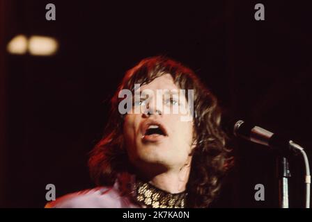 ©Philippe Gras / le Pictorium/MAXPPP - Parigi 03/10/1970 Philippe Gras / le Pictorium - 03/10/1970 - Francia / Ile-de-France / Parigi - Concert des Rolling Stones au Palais des sports de Lyon, le 3 ottobre 1970 / 03/10/1970 - Francia / Ile-de-France (regione) / Parigi - Concerto dei Rolling Stones al Palais des Sports di Lione, 3 ottobre 1970 Foto Stock