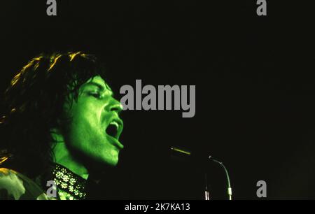 ©Philippe Gras / le Pictorium/MAXPPP - Parigi 03/10/1970 Philippe Gras / le Pictorium - 03/10/1970 - Francia / Ile-de-France / Parigi - Concert des Rolling Stones au Palais des sports de Lyon, le 3 ottobre 1970 / 03/10/1970 - Francia / Ile-de-France (regione) / Parigi - Concerto dei Rolling Stones al Palais des Sports di Lione, 3 ottobre 1970 Foto Stock