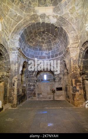 Mardin / Turchia - 09/26/2018: Monastero di Deyrulzafaran a Mardin, Turchia. Vista interna del monastero di Deyrulzafaran. Il monastero di Deyrulzafaran vicino Foto Stock