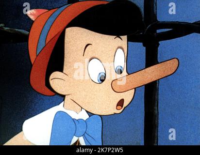 Pinocchio 1940 Foto Stock