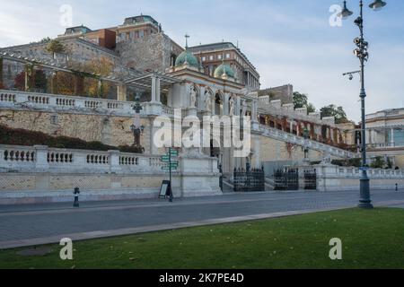 Bazar del Giardino del Castello di Buda - Budapest, Ungheria Foto Stock