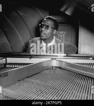 Thelonious Monk, Thelonious Sphere Monk (1917 – 1982) pianista e compositore jazz americano. Foto Stock