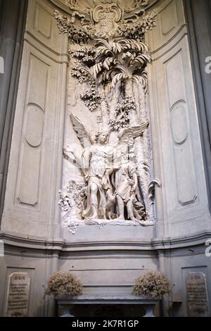 Decorazione interna Chiesa di Santo Spirito Firenze Italia Foto Stock