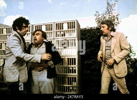 Elliott Gould & Donald Sutherland Film S*P*Y*S; Spys (1978) personaggi: Griff & Bruland regista: Irvin Kershner 28 giugno 1974 **ATTENZIONE** questa fotografia è ad uso esclusivamente editoriale ed è copyright della 20 CENTURY FOX e/o del fotografo assegnato dalla Film o Production Company e può essere riprodotta solo da pubblicazioni in concomitanza con la promozione del suddetto Film. È richiesto un credito obbligatorio a 20 CENTURY FOX. Il fotografo deve essere accreditato anche se conosciuto. Nessun uso commerciale può essere concesso senza l'autorizzazione scritta di The Film Company. Foto Stock