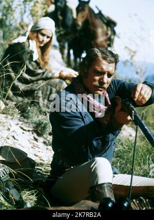 Burt Lancaster Film: Valdez sta arrivando (1970) personaggi: Valdez regista: Edwin Sherin 09 aprile 1971 **AVVERTENZA** questa fotografia è solo per uso editoriale ed è copyright di UNITED ARTISTS e/o del fotografo assegnato dalla Film o dalla Production Company e può essere riprodotta solo da pubblicazioni in concomitanza con la promozione del film di cui sopra. È richiesto un credito obbligatorio per GLI ARTISTI UNITI. Il fotografo deve essere accreditato anche quando è noto. Nessun uso commerciale può essere concesso senza autorizzazione scritta da parte della Film Company. Foto Stock