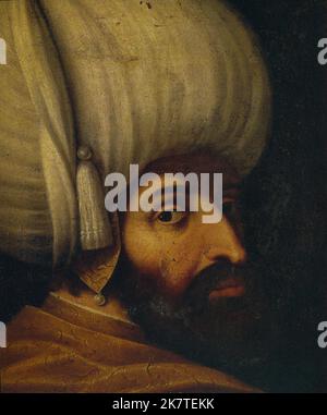 Sultan Bayezid i, 1580 Veronese Paolo Foto Stock