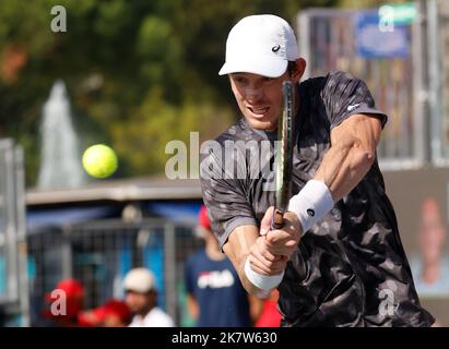 Tennis Club Napoli, Napoli, Italia, 19 ottobre 2022, Nicolas Jarry del Cile durante l'ATP 250 Napoli (day3) - Tennis Internationals Foto Stock