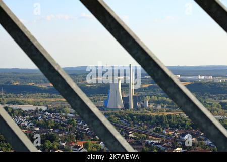 Centrale elettrica a carbone di Ensdorf nella saarland in Germania, Europa Foto Stock