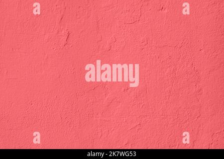 Saturo pastello corallo rosa basso contrasto calcestruzzo textured sfondo Foto Stock