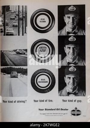 Vintage 24 Settembre 1965 'Life' Magazine Advert, USA Foto Stock