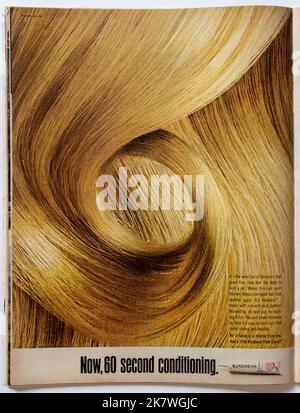 Vintage 24 Settembre 1965 'Life' Magazine Advert, USA Foto Stock