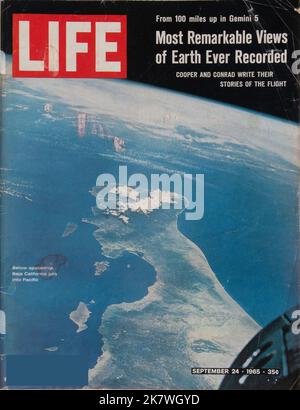 Vintage 24 Settembre 1965 copertina rivista 'Life', USA Foto Stock