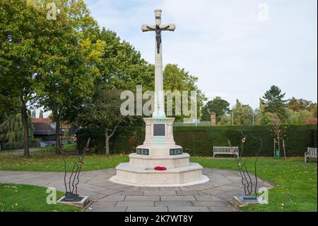 Ruislip primo e secondo memoriale di guerra mondiale. Ruislip, Middlesex, Inghilterra, Regno Unito Foto Stock