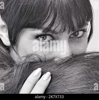 ANITA HARRIS cantante pop inglese nel settembre 1964. Foto: Tony Gale Foto Stock