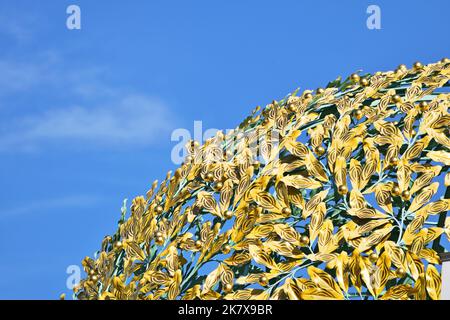 Secession Building German: Secessionsgebaude è una sala espositiva a Vienna, Austria. Foto Stock