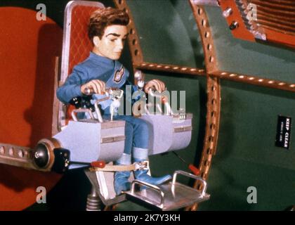 Scott Tracy Film: Thunderbirds (1965) regista: Gerry Anderson 30 settembre 1965 **AVVERTENZA** questa fotografia è solo per uso editoriale ed è copyright di FILM AP e/o del fotografo assegnato dalla Film o dalla Società di produzione e può essere riprodotta solo da pubblicazioni in concomitanza con la promozione del film di cui sopra. È richiesto un credito obbligatorio per I FILM AP. Il fotografo deve essere accreditato anche quando è noto. Nessun uso commerciale può essere concesso senza autorizzazione scritta da parte della Film Company. Foto Stock