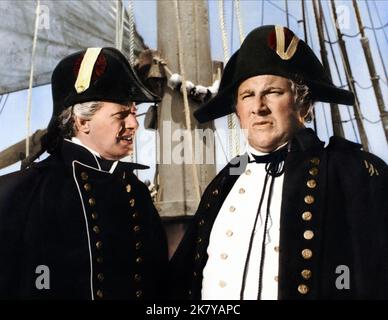 Peter Ustinov Film: Billy Budd (1961) personaggi: Edwin Fairfax Vere, Post Captain regista: Peter Ustinov 12 novembre 1962 **AVVERTENZA** questa fotografia è solo per uso editoriale ed è copyright degli ARTISTI ALLEATI e/o del fotografo assegnato dalla Film o dalla Production Company e può essere riprodotta solo da pubblicazioni in concomitanza con la promozione del film di cui sopra. È richiesto un credito obbligatorio per GLI ARTISTI ALLEATI. Il fotografo deve essere accreditato anche quando è noto. Nessun uso commerciale può essere concesso senza autorizzazione scritta da parte della Film Company. Foto Stock