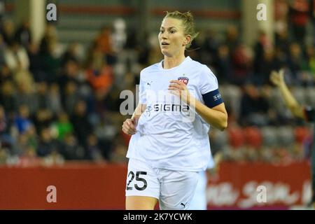 Monaco, Germania. 19th ottobre 2022. Monaco, Germania. 19th Ott 2022. Monaco, Germania, ottobre 19th 2022: Emma Berglund (25 FC Rosengard) durante la partita di gruppo della UEFA Womens Champions League tra il Bayern Monaco e il Rosengard al Bayern Campus di Monaco, Germania. (Sven Beyrich/SPP) Credit: SPP Sport Press Photo. /Alamy Live News Foto Stock