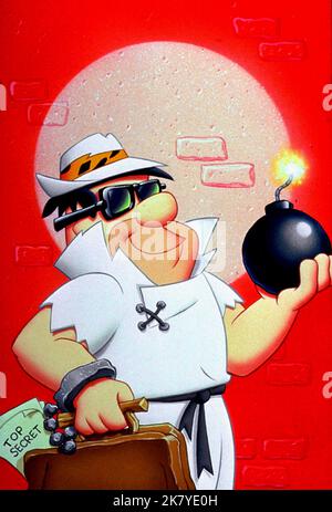 Fred Flintstone Film The Man Called Flintstone (1961) personaggi: Fred Flintstone regista: Joseph Barbera & William Hanna 03 August 1966 **WARNING** questa fotografia è solo per uso editoriale ed è copyright di HANNA-BARBERA e/o del fotografo assegnato dalla Film o Production Company e può essere riprodotta solo da pubblicazioni in concomitanza con la promozione del suddetto Film. È richiesto un credito obbligatorio a HANNA-BARBERA. Il fotografo deve essere accreditato anche se conosciuto. Nessun uso commerciale può essere concesso senza l'autorizzazione scritta di The Film Company. Foto Stock