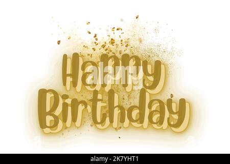 Buone idee o background per la carta di compleanno Foto Stock